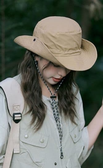 アウトドア 帽子 ハット 折りたたみ速乾サファリハット