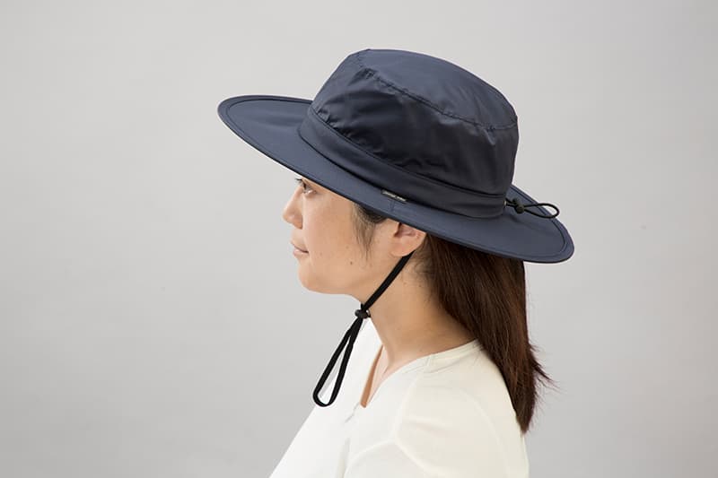 アウトドア　帽子 撥水加工折りたたみハット男女兼用