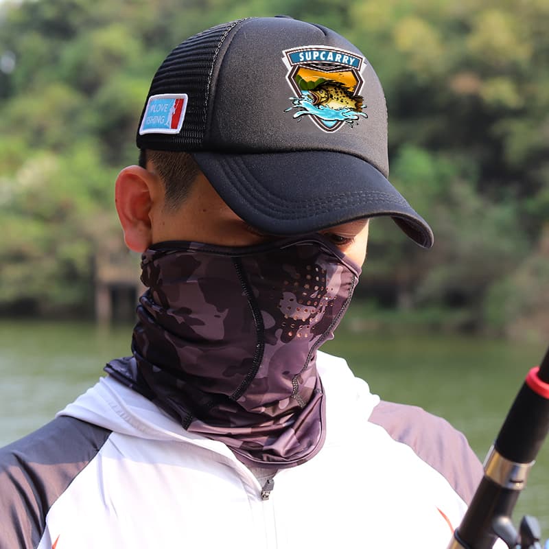 アウトドア 帽子 釣り人の相棒 メッシュキャップ