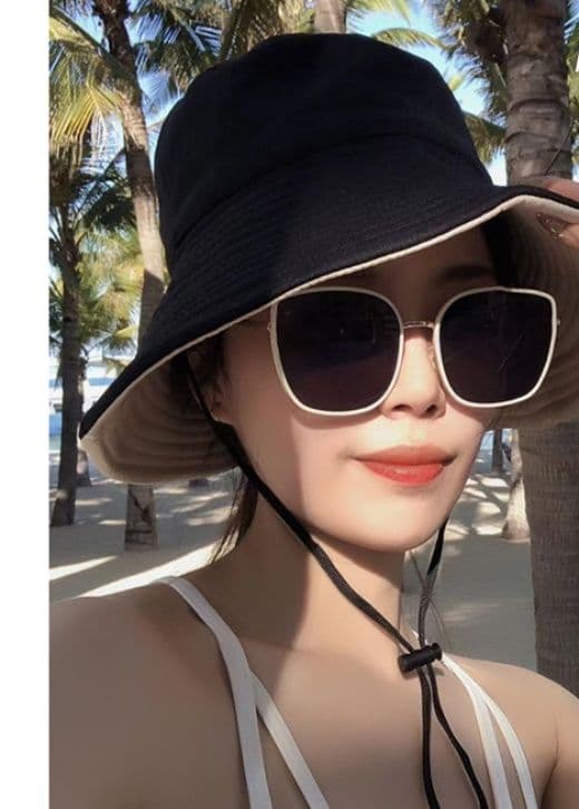 アウトドア 帽子 ハット リバーシブル日よけバケットハット