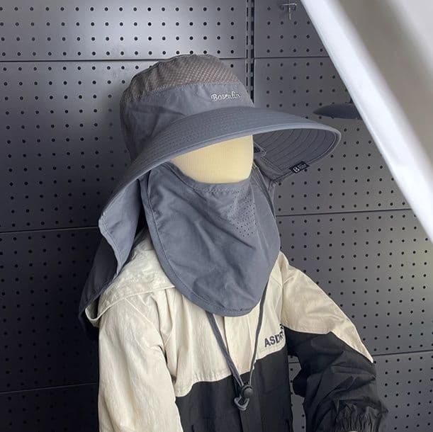 アウトドア 帽子 首元すっぽり冒険家ハット