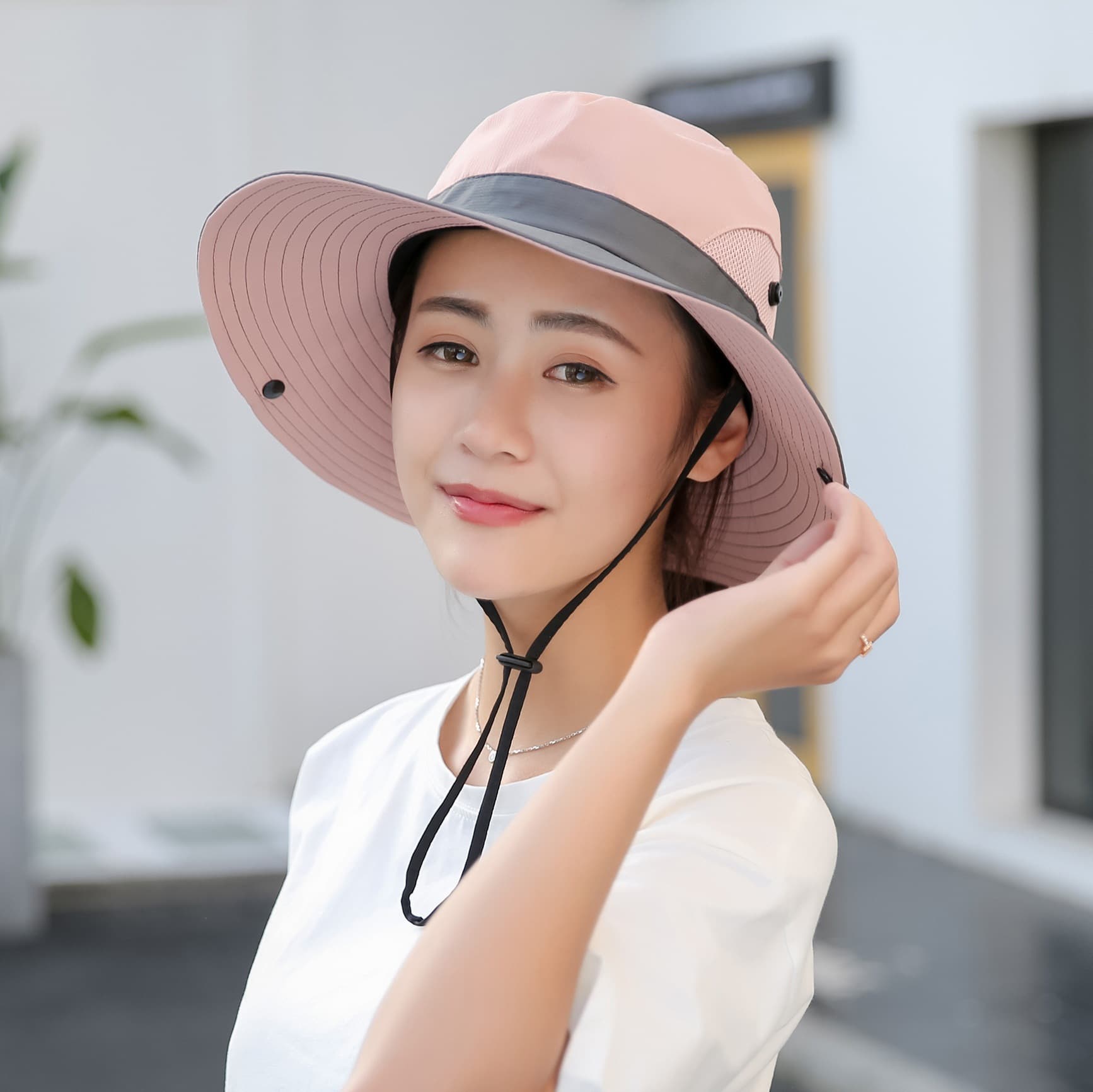 アウトドア 帽子 アウトドア冒険家 つば広ハット