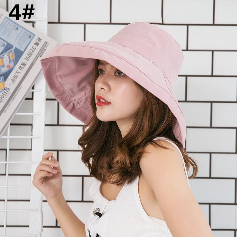 アウトドア 帽子 つば広日除け帽子レディース折りたたみ紫外線対策女優帽