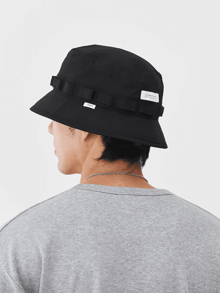 アウトドア 帽子 ミリタリーテイスト バケットハット